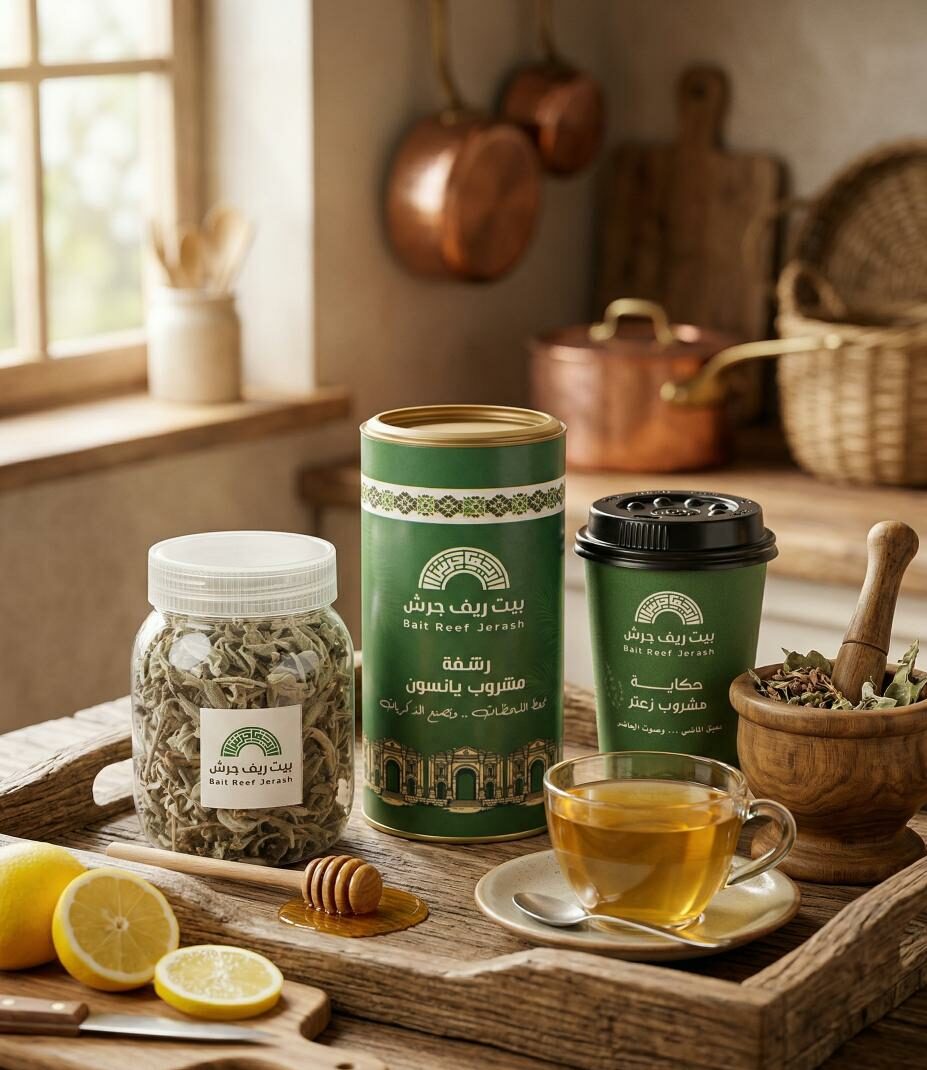 أعشاب بيت ريف جرش الطبيعية