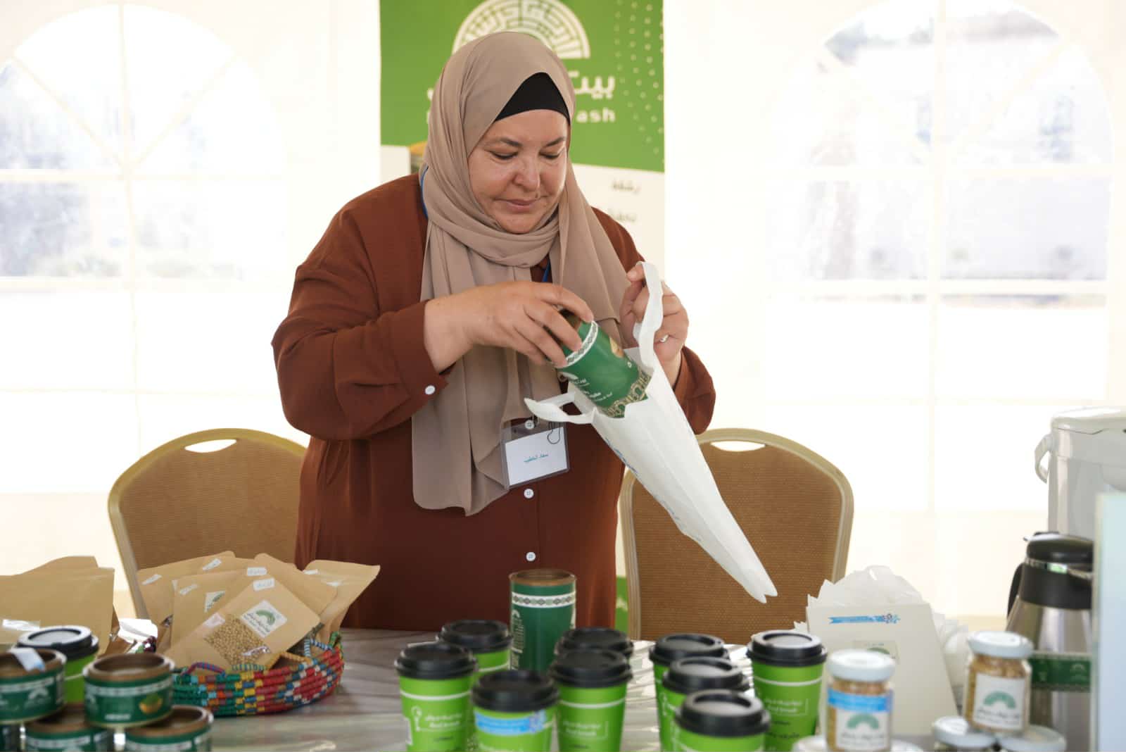 السيدة سعاد الخطيب - مؤسسة بيت ريف جرش